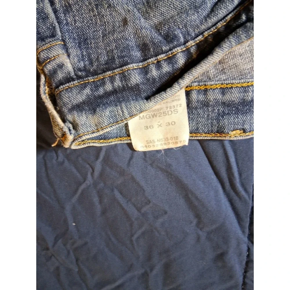 Wrangler Authentics Mens Blue Jeans‎ 36x30 made in mexico